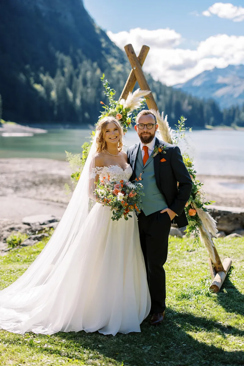 Destination wedding French alps French wedding planners haute wedding